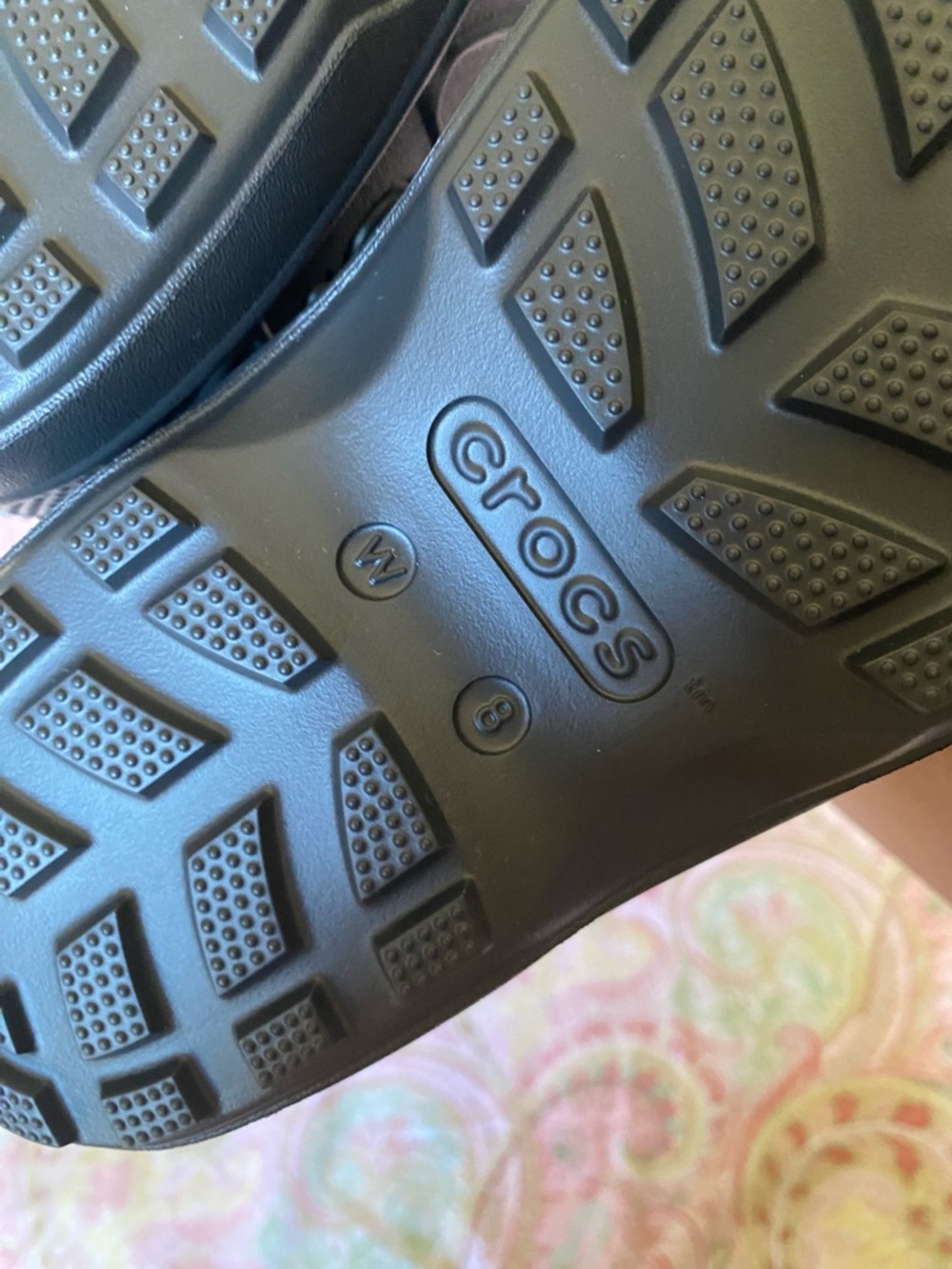 Crocs Rain Boots Black Waterproof NWT Women’s - Picture 3 of 4
